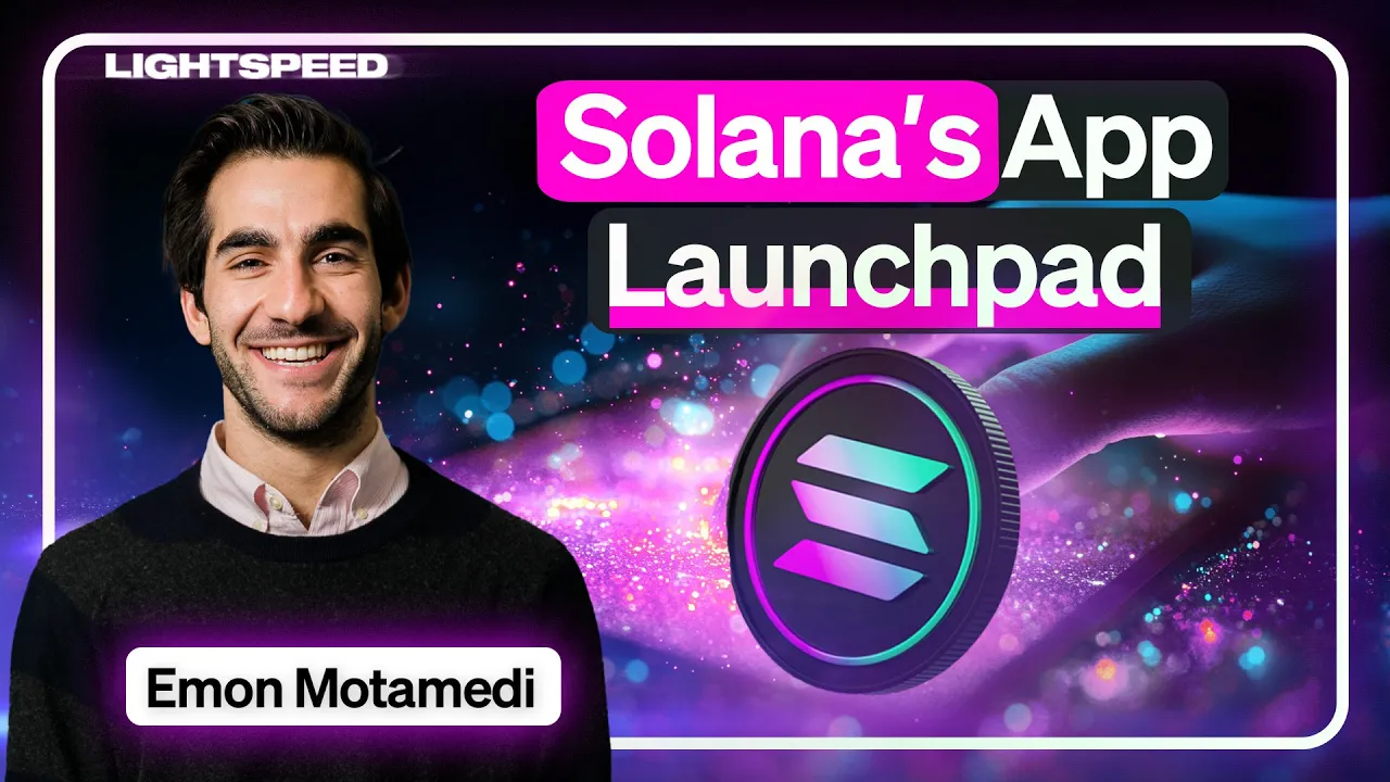The Solana Incubator: Finding Crypto's Next Breakthrough App | Emon Motamedi