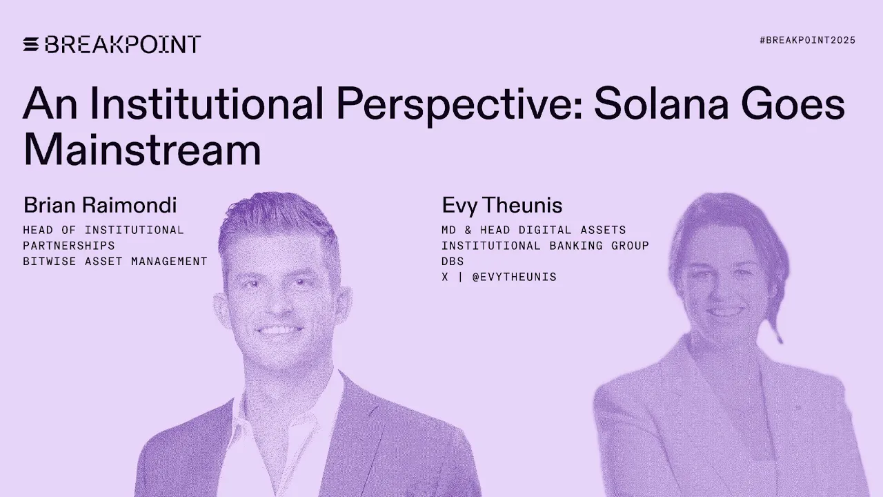 An Institutional Perspective: Solana Goes Mainstream